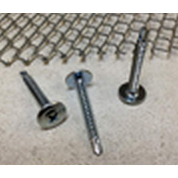 Wafer Head Self-Drill ZInc Screw, 1